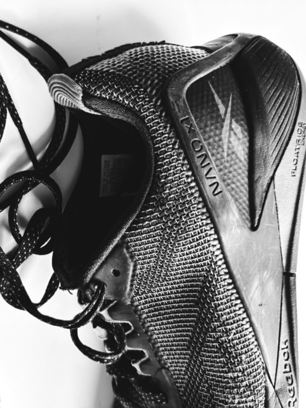 Reebok Nano X1 Shoes Black and Grey Men's Size 10.5 - Picture 8 of 12